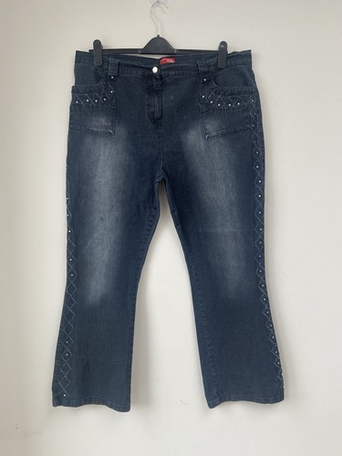 Y2k import denim glitter - denim,