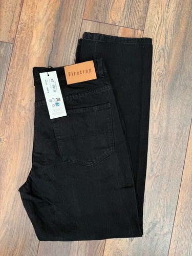 Firetrap bnwt black straight - firetrap,